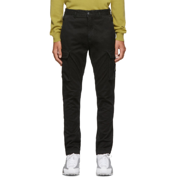 stone island cargo black