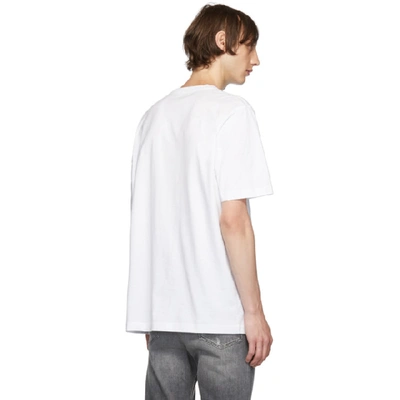 Shop Diesel White T-just-copy T-shirt In 100 White