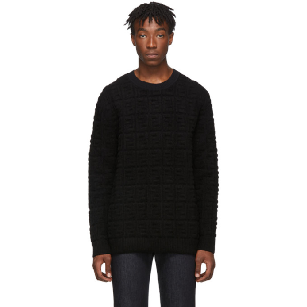 fendi sweater black