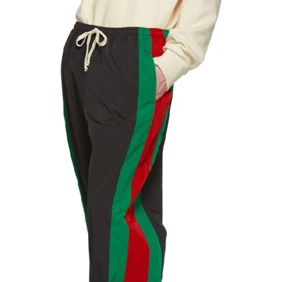 Shop Gucci Black Waterproof Jogging Pants