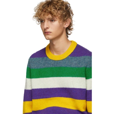 Contrasting Colors Line Pullover Sweater – FanFreakz