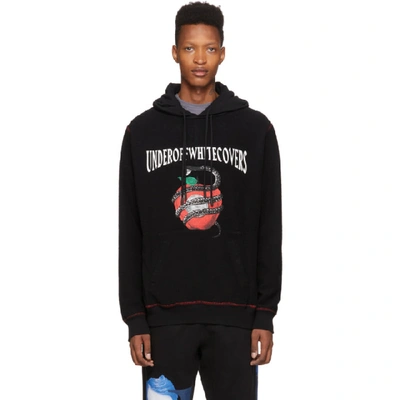 Shop Off-white Black Undercover Edition Skeleton Rvrs Arrows Hoodie In 1088 Blkmul