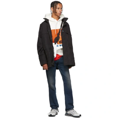 Shop Heron Preston Off-white Heron Birds Hoodie