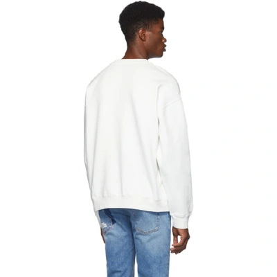 Shop Heron Preston White Heron Birds Sweatshirt In 0288 Offwht