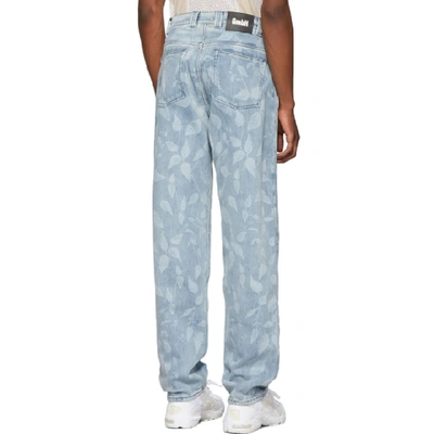 Shop Gmbh Blue Denim Cyrus Jeans In 97 Print