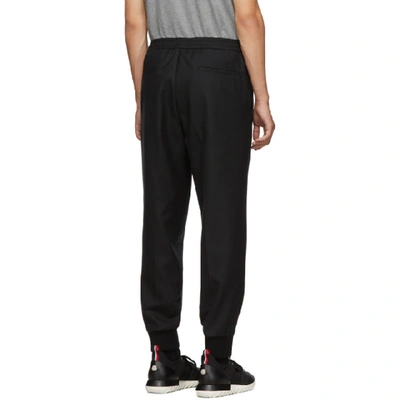 Shop Moncler Black Sportivo Trousers In 999 Black