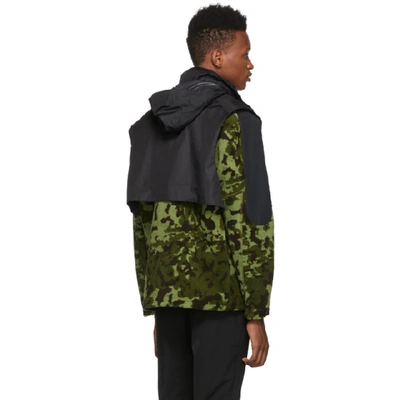 Shop Nike Green And Black Mmw Edition Nrg Flc Hd Jacket In 010 Black