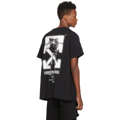 Shop Off-white Black Undercover Edition Skeleton Dart Arrows T-shirt In 1088 Blkmul