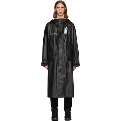 Shop Undercover Black Ambient Coat