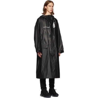 Shop Undercover Black Ambient Coat