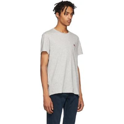 Shop Burberry Grey Joeforth T-shirt In Acfnt Pale