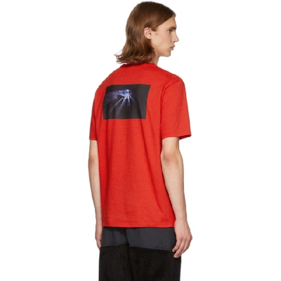 Shop Undercover Red A Clockwork Orange Print T-shirt