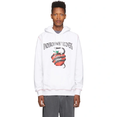 Shop Off-white White Undercover Edition Skeleton Rvrs Arrows Hoodie In 0188 Whtmul