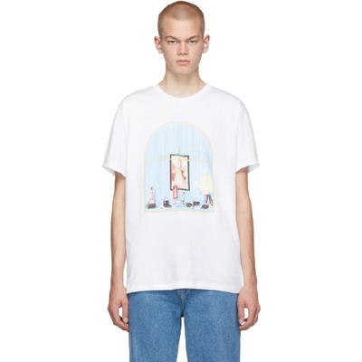 Shop Loewe White 1846 Window T-shirt