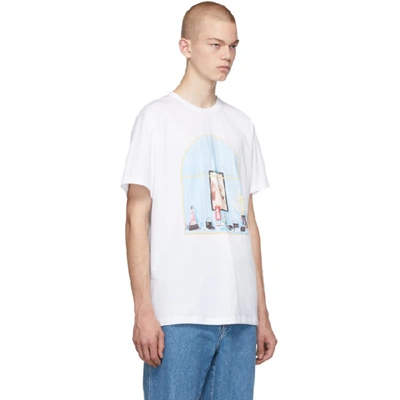 Shop Loewe White 1846 Window T-shirt