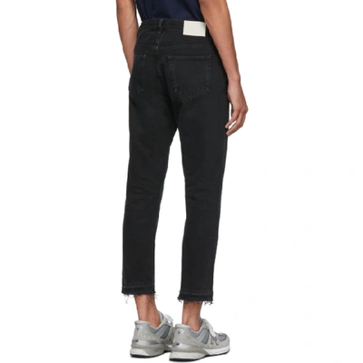 Shop Harmony Black Dorian Jeans In 076 Black
