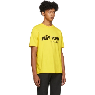 Shop Botter Yellow  Crash T-shirt In Yellowblk