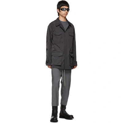 Rick Owens Double Layer T In 06 Blu