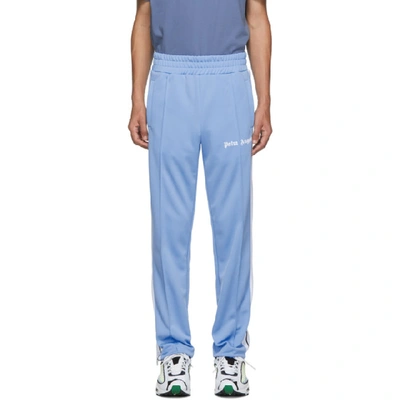 Palm Angels Blue Classic Track Pants In 3101 Ltblue | ModeSens