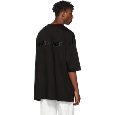 Shop Juunj Black Karel Funk Oversized Print T-shirt In 5 Black