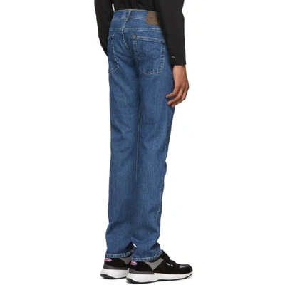 Shop Etro Blue New Slim Jeans In 202 Blue