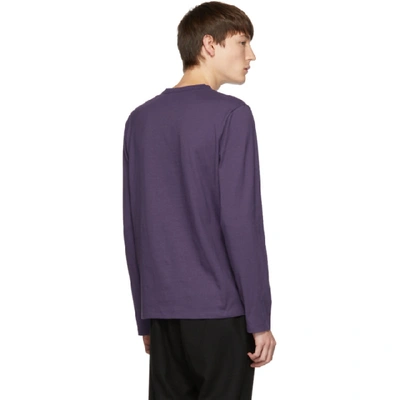 Shop Moncler Purple Maglia Bell Long Sleeve T-shirt In 620.purple