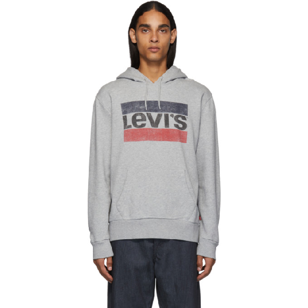 gray levis hoodie