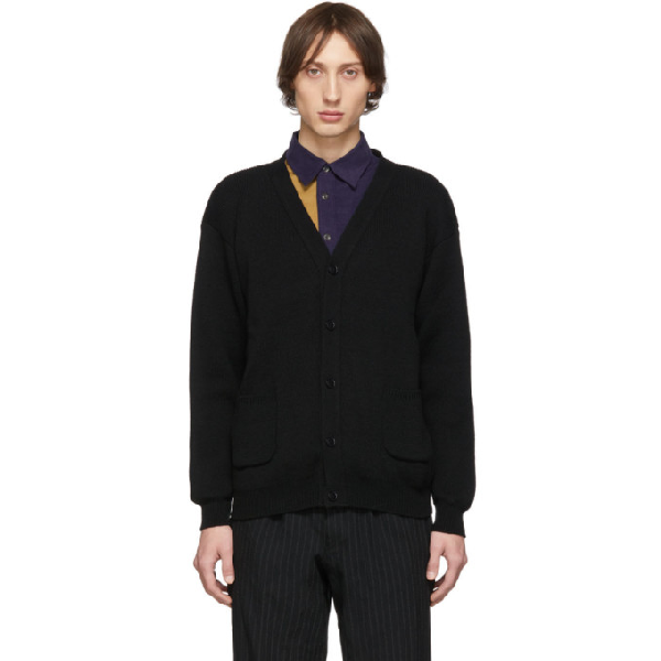 Comme Des Garcons Homme Deux Comme Des Garcons Homme Deux Black Lochovan Of Scotland Cardigan In 1 Black Modesens