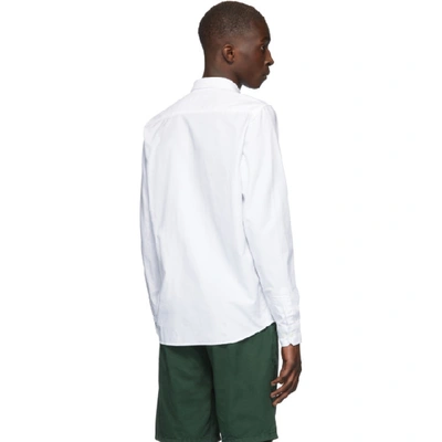 Shop Norse Projects White Oxford Anton Shirt In 0001/ Whit