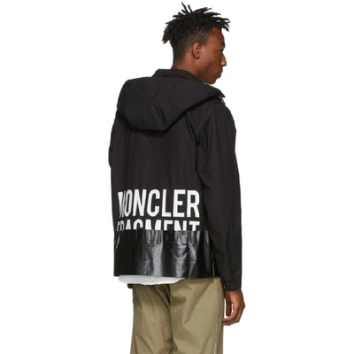 Shop Moncler Genius 7 Moncler Fragment Hiroshi Fujiwara Black Giubbotto Ska Coat In 999-black