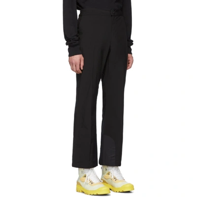 Shop Acne Studios Black Paxton Trousers