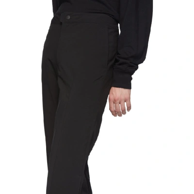 Shop Acne Studios Black Paxton Trousers