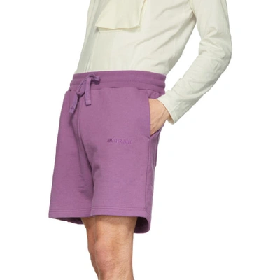 AIME LEON DORE 紫色卫衣布徽标短裤
