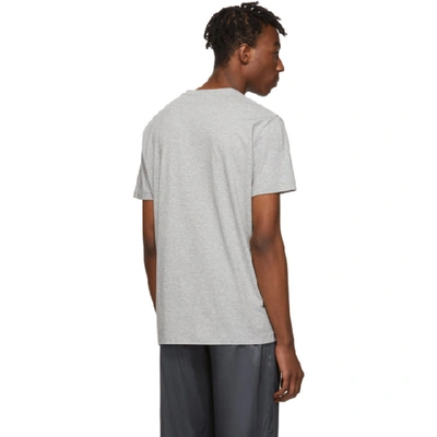 ALEXANDER MCQUEEN 灰色 BOTANICAL SKULL T 恤