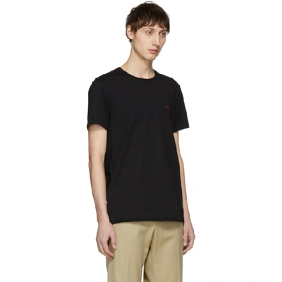 Shop Burberry Black Joeforth T-shirt In Acfnt Black