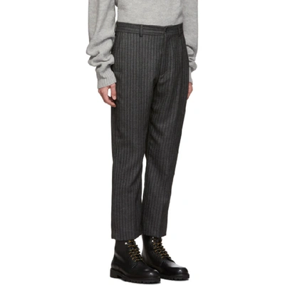 Shop Hope Grey Stripe Cut Trousers