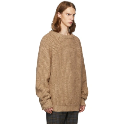 Shop Marni Beige English Coast Sweater