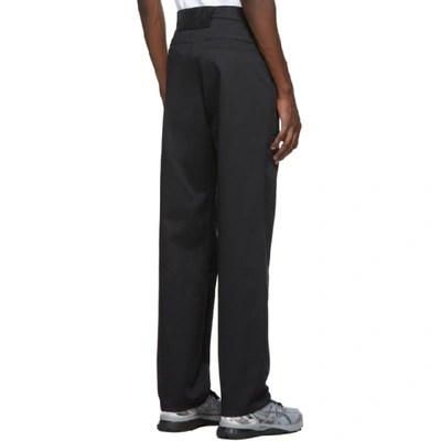 Shop Affix Black Basic Trousers