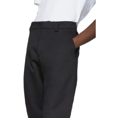 Shop Affix Black Basic Trousers