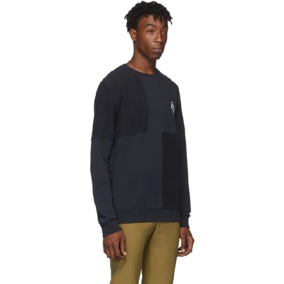 Shop A.p.c. Navy Brain Dead Edition Pony Sweatshirt In Dark Navy