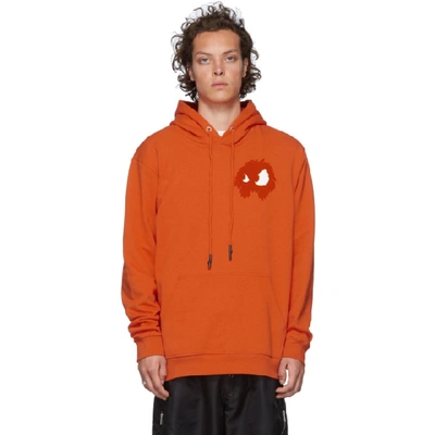 Shop Mcq By Alexander Mcqueen Mcq Alexander Mcqueen Orange Chester Hoodie In 6432 Orange