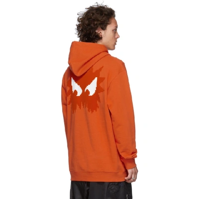 Shop Mcq By Alexander Mcqueen Mcq Alexander Mcqueen Orange Chester Hoodie In 6432 Orange