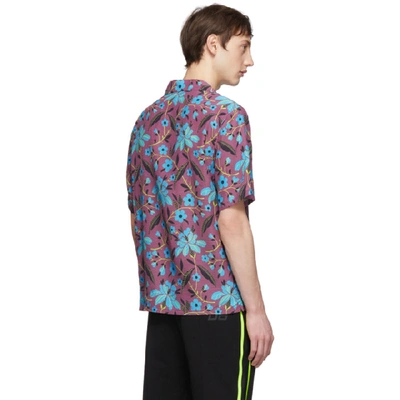 Shop Prada Multicolor Cherry Floral Shirt