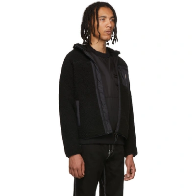 Shop Carhartt Work In Progress Black Prentis Liner Sweatshirt In 8900 Blk