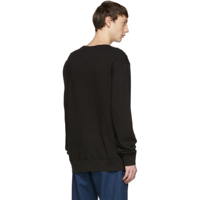 Shop Rochambeau Black Logo Core Sweatshirt In Anthracite