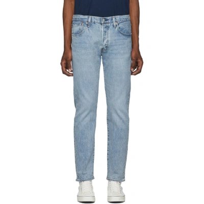 Levi's Levis Blue 501 Slim Taper Jeans In Thistle Sub | ModeSens