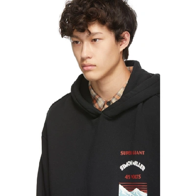 Shop Simon Miller Black Mazunte Hoodie In 10090blkbtr