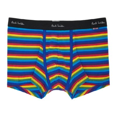 Shop Paul Smith Multicolor Striped Boxers