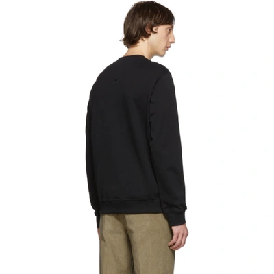 Shop Kenzo Black Rice Bags Sweatshirt In 99 Black