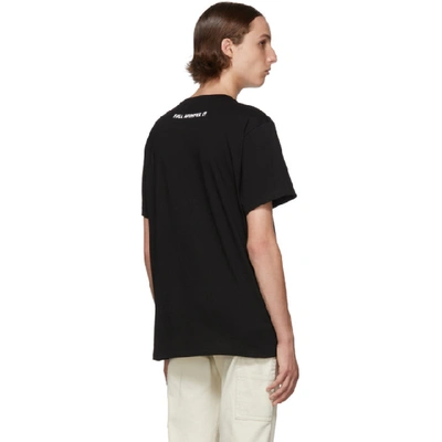 Shop Loewe Black Medusa Print T-shirt In 1100 Black